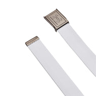 Under Armour stretch织带高尔夫腰带 - 白色 /光晕灰色