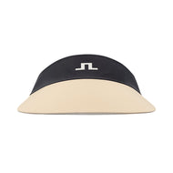 J.Lindeberg 女式 Ada 宽高尔夫遮阳镜 - 黑色