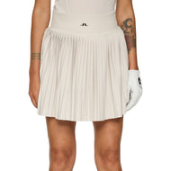 J.Lindeberg Women's Binx Golf Skirt - Moonbeam
