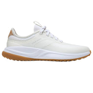 Cole Haan GrandPro 全天防水高尔夫球鞋 - 白色/棕褐色