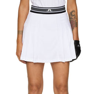 J.Lindeberg Women's Harlow Golf Skirt - White