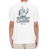 Huffer Sup 高尔夫球 T 恤 220 您的球童 - 粉笔色