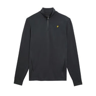 Lyle&Scott Fly Flece四分之一ZIP-石墨