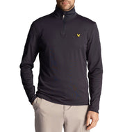 Lyle&Scott Tech 1/4 Zip Midlayer -Dark Navy
