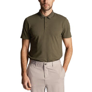 Lyle&Scott Tonal Tech Golf Polo衬衫 - 仙人掌绿色