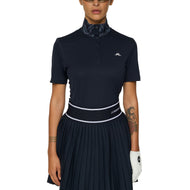 J.Lindeberg Women's Piper Golf Polo Shirt - JL Navy