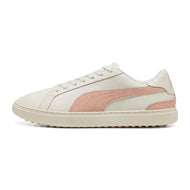 Puma Classic G Peaches Spikeless Golf Shoes - Warm White/Tropical Peach