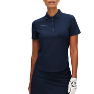 Rohnisch 女式 Nicky 高尔夫 Polo 衫 - 海军蓝