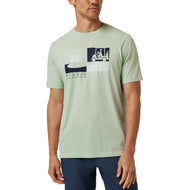 Travis Mathew 球员停车高尔夫球 T 恤 - 水绿色泡沫