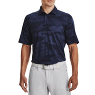 Under Armour季后赛2.0 Jacquard Golf Polo衬衫 - 午夜海军