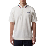 Under Armour ArmourDry 高尔夫 Polo 衫 - 峰会白色/米色