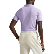 RLX Ralph Lauren 高性能弹力网眼高尔夫 Polo 衫 - 精致海军蓝