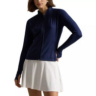 RLX Ralph Lauren Women's Stretch Jersey Full Zip Layer - Refined Navy