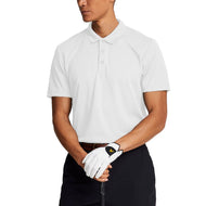 Lyle&Scott Tonal Tech Golf Polo衬衫 - 白色