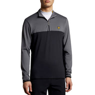 Lyle&Scott Color Block Midlayer-真正的黑色