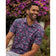 Travis Mathew Featherweight Flourish Polo Golf Shirt - Mood Indigo/Vintage Indigo