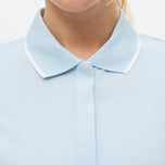 Rohnisch Women's Deni Sleeveless Golf Polo Shirt - Skyway