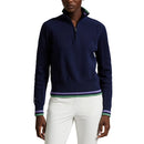 RLX Ralph Lauren Women&#39;s Coolmax Wool 1/4 Zip Pullover - Refined Navy
