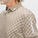 J.Lindeberg Tour Tech Print Golf Polo Shirt - Cardi Jacquard Brindle
