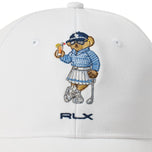 RLX Ralph Lauren Women's Performance Polo Bear Cap - Ceramic White