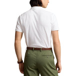 Polo Performance Ralph Lauren Cotton Pique Golf Polo Shirt - Pure White/Navy