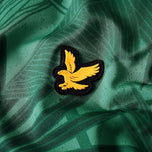 Lyle＆Scott Leaf Print Golf Polo衬衫 - 冠层绿色