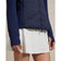 RLX Ralph Lauren Women's Cool Wool Hybrid Performance Full-Zip Jacket - Refined Navy Polka Dot