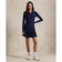 RLX Ralph Lauren Women's Stretch Active Cable Half Zip Pullover - Refined Navy/Ceramic White Multi