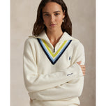 RLX Ralph Lauren Women's Wool Blend Sweater Pullover - Antique White