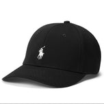 RLX Ralph Lauren 马球运动员斜纹高尔夫球帽 - Polo 黑色