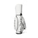 RLX Ralph Lauren Embroidered Logo Cart Golf Bag - White Multi
