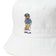 RLX Ralph Lauren Polo Bear 高尔夫渔夫帽 - 陶瓷白