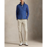 RLX Ralph Lauren Performance Cool Wool Full Zip Golf Jacket - Old Royal