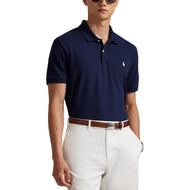 RLX Polo Performance Ralph Lauren Performance Stretch Mesh Golf Polo Shirt - Refined Navy