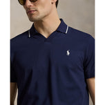 RLX Ralph Lauren Tipped Tailored Fit Performance Golf Polo Shirt - Refined Navy