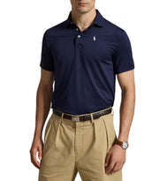 RLX Ralph Lauren Performance Stretch Mesh Golf Polo Shirt - Refined Navy