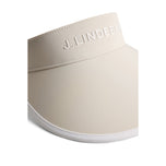 J.Lindeberg Women's Alba Big Golf Visor - Moonbeam