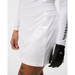J.Lindeberg Women's Amelie Mid Golf Skirt - White