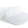 J.Lindeberg Women's Attain Golf Visor - White