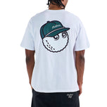 Malbon Bermuda Baldwin Golf Tee - White