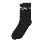 Malbon Bon Script Golf Socks - Black
