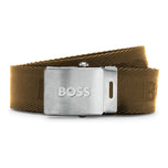 BOSS Icon Ro-J Golf Belt - Medium Beige