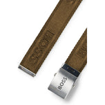 BOSS Icon Ro-J Golf Belt - Medium Beige