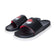 Malbon Buckets Slides - Black/Red