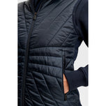 J.Lindeberg Women's Holma Quilt Hybrid Golf Vest - JL Navy