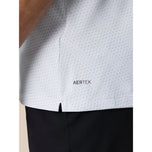 Castore Club Golf Ball Printed Polo Golf Shirt - White/Midnight Navy