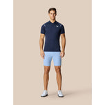 Castore Pinnacle LVS Engineered Knit Polo Golf Shirt - Midnight Navy/White