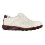 Cole Haan 女式 ØriginalGrand Saddle 高尔夫球鞋 - 象牙色/FF/BLDSTNE