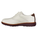 Cole Haan 女式 ØriginalGrand Saddle 高尔夫球鞋 - 象牙色/FF/BLDSTNE