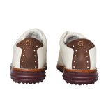 Cole Haan 女式 ØriginalGrand Saddle 高尔夫球鞋 - 象牙色/FF/BLDSTNE